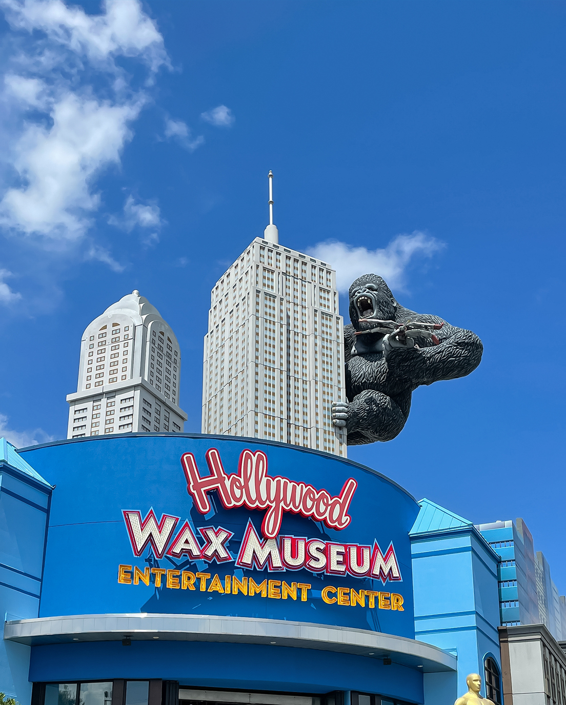 hollywood wax museum banner
